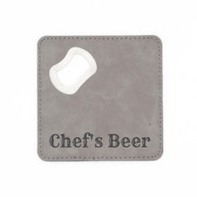 Load image into Gallery viewer, Personalized Bottle Opener Coaster - Glowfish Design Studio