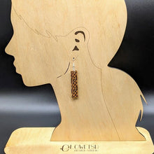 Load image into Gallery viewer, Celtic Bar Earrings - Glowfish Design Studio