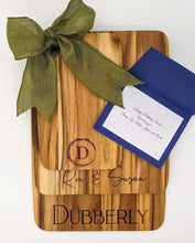 Load image into Gallery viewer, Teak Charcuterie Boards - Glowfish Design Studio