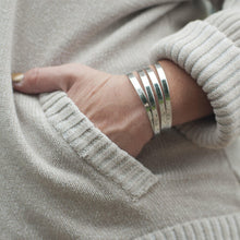 Load image into Gallery viewer, Morse Code Cuff - Glowfish Design Studio