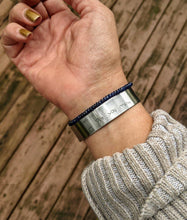 Load image into Gallery viewer, "Love notes” Handwriting Cuff Bracelet - Glowfish Design Studio