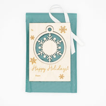 Load image into Gallery viewer, Woodcut Ornament Christmas Cards - Glowfish Design Studio