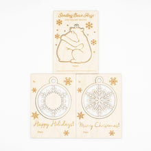 Load image into Gallery viewer, Woodcut Ornament Christmas Cards - Glowfish Design Studio