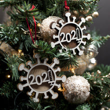 Load image into Gallery viewer, 2021 COVID Ornament - Glowfish Design Studio
